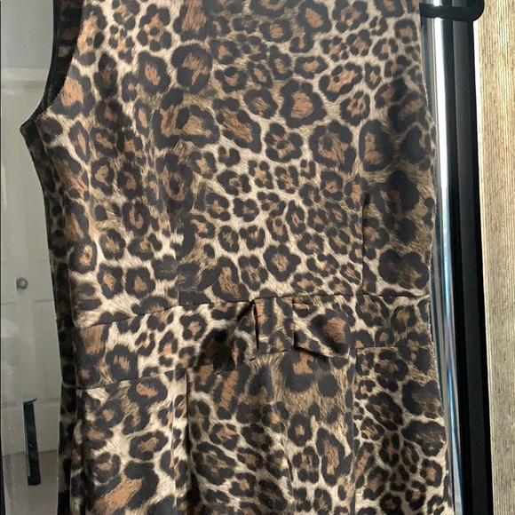 ZARAKNIT leopard dress - Picture 3 of 4